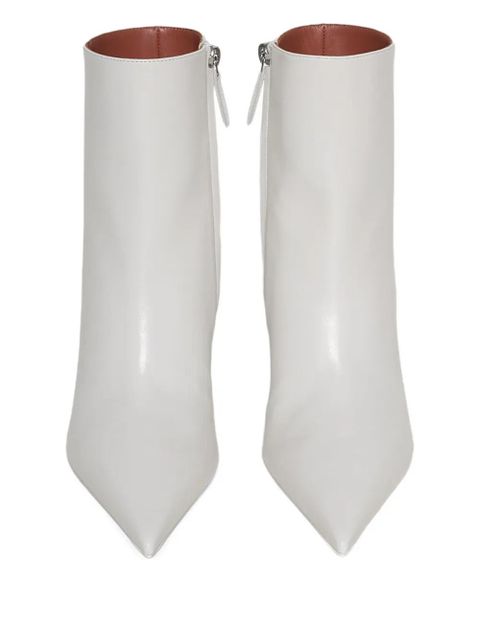 Amina Muaddi 90mm Barbara boots - White