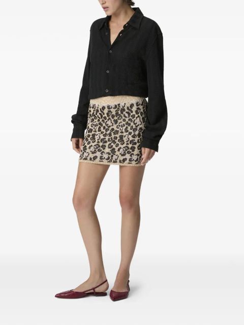 Missoni animal-print mini skirt - Neutrals - zdjęcie produktu nr 2