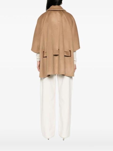 Max Mara Mxagocce buttoned coat - Brown