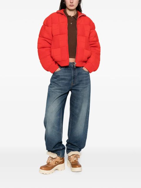 Guest In Residence Shrunken knitted polo top - Brown - zdjęcie produktu nr 2