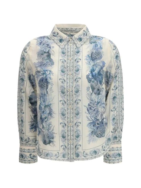 ZIMMERMANN long-sleeve buttoned shirt - Neutrals - zdjęcie produktu nr 1