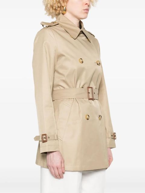 Lauren Ralph Lauren double-breasted belted trench coat - Neutrals