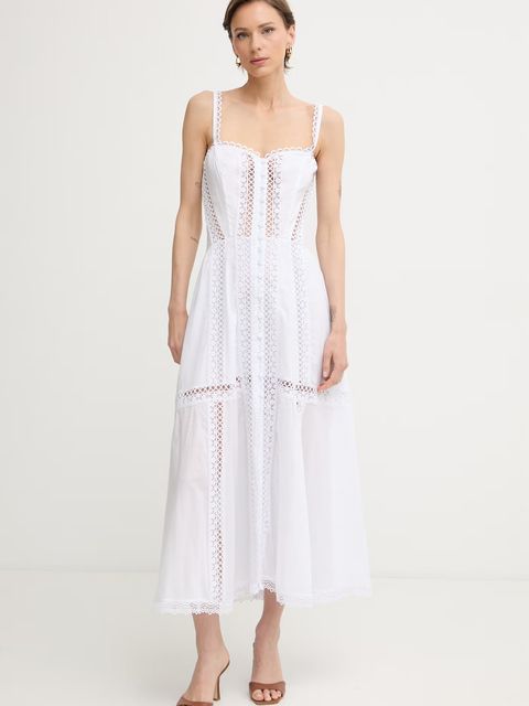 Charo Ruiz Ibiza sukienka letnia z bawełną Dafelle - zdjęcie produktu nr 1