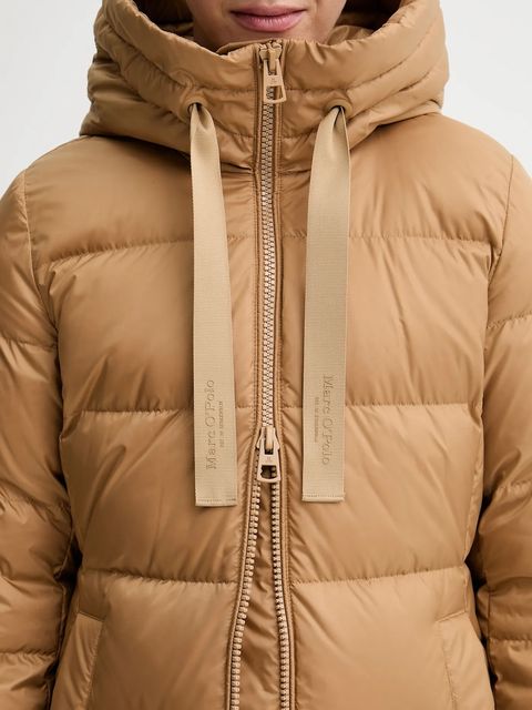Marc O'Polo kurtka puchowa kolor beżowy zimowa 509032971095