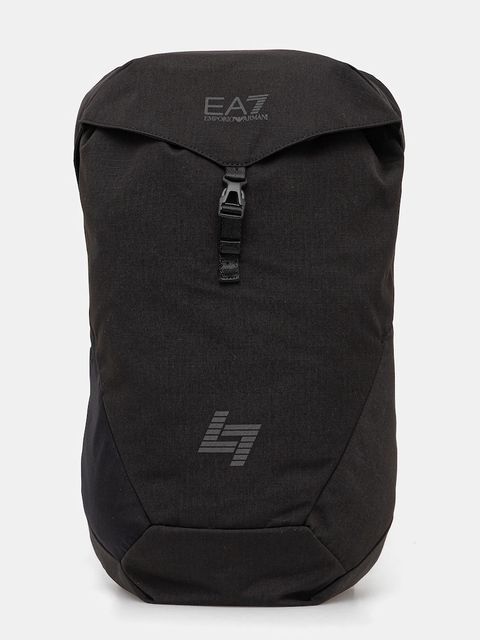 EA7 Emporio Armani plecak kolor czarny duży gładki AF18336.7X000295 - zdjęcie produktu nr 1