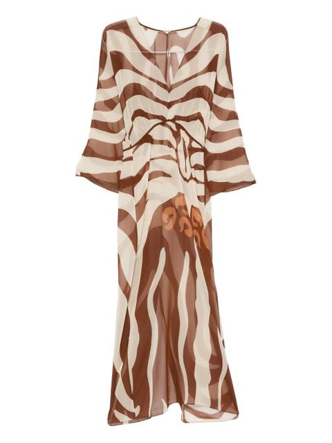 Johanna Ortiz Spiritual Healers maxi dress - Neutrals