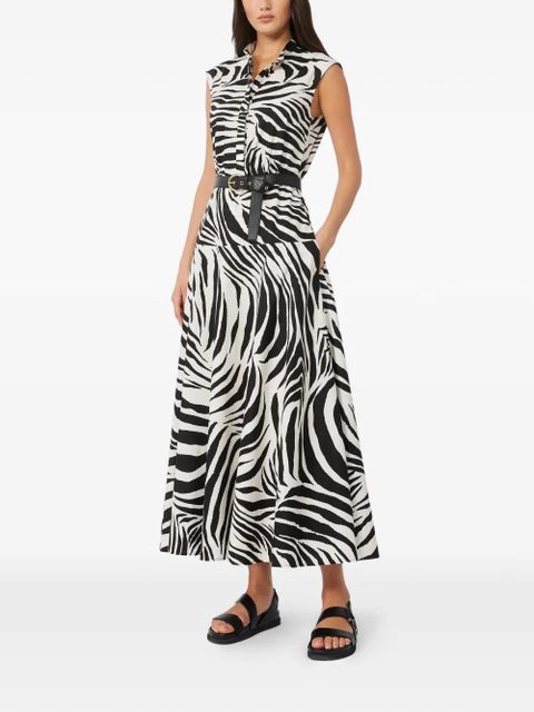 Max Mara zebra-print dress - White - zdjęcie produktu nr 2