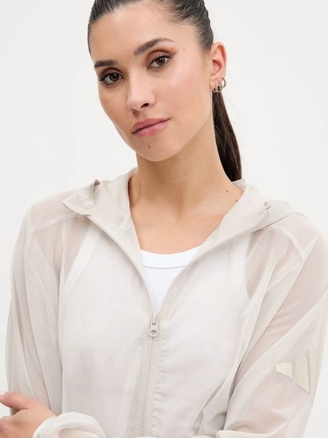 adidas kurtka All SZN kolor beżowy przejściowa JV9858