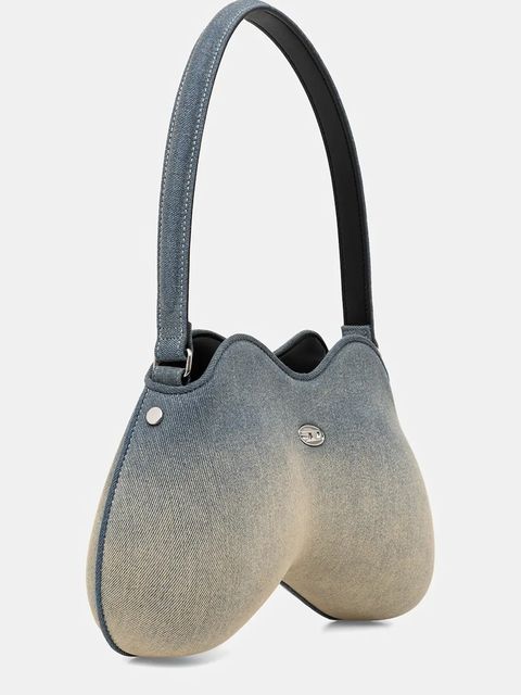 Diesel torebka PLAY DOUBLE-D kolor niebieski X10327.P5499