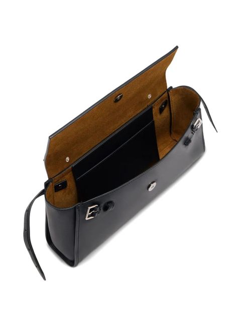 Proenza Schouler Tate leather clutch bag - Black