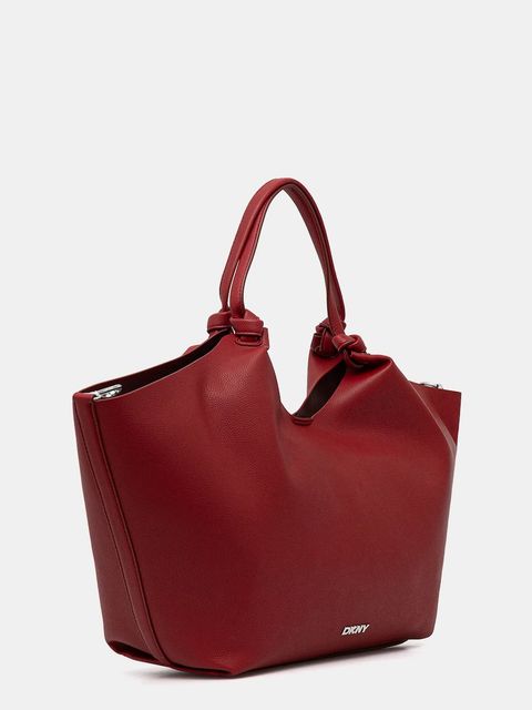 Dkny torebka PAULA COMMUTER TOTE kolor czerwony R42BAE48 - zdjęcie produktu nr 2