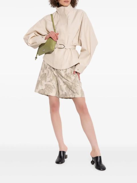 Jacquemus graphic-print shorts - Neutrals