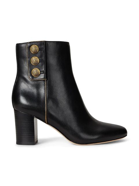 Lauren Ralph Lauren botki skórzane Kenndi Bt Hl - zdjęcie produktu nr 2