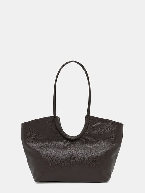 Answear.LAB torebka skórzana kolor brązowy - zdjęcie produktu nr 1