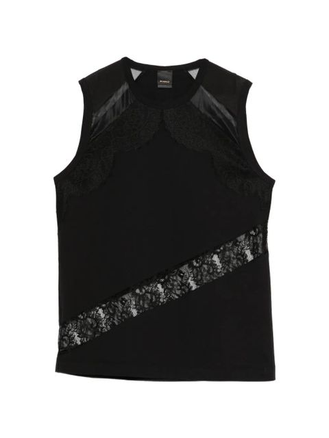 PINKO Molly lace-panel top - Black - zdjęcie produktu nr 1