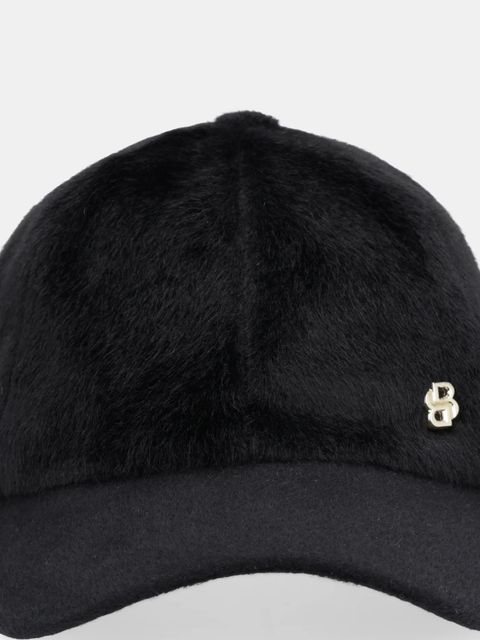 BOSS czapka z daszkiem kolor czarny 50550624