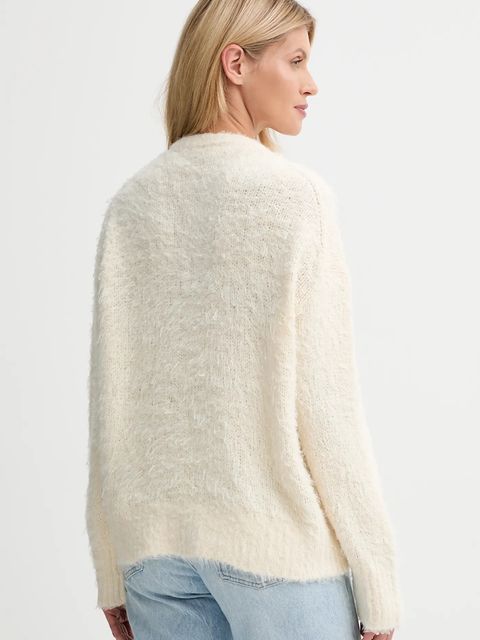 Filippa K sweter jedwabny damski kolor beżowy 31857 - zdjęcie produktu nr 2