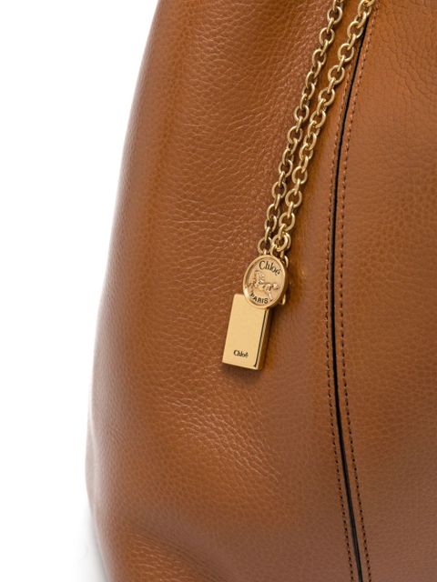 Chloé medium Spin tote bag - Brown