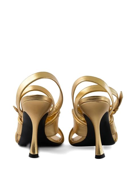 Valentino Garavani leather sandals - Gold