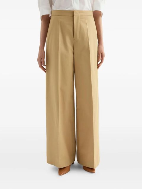 Jil Sander pressed-crease trousers - Neutrals - zdjęcie produktu nr 2