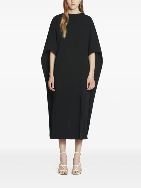 Lanvin appliqué-detail midi dress - Black - zdjęcie produktu nr 2