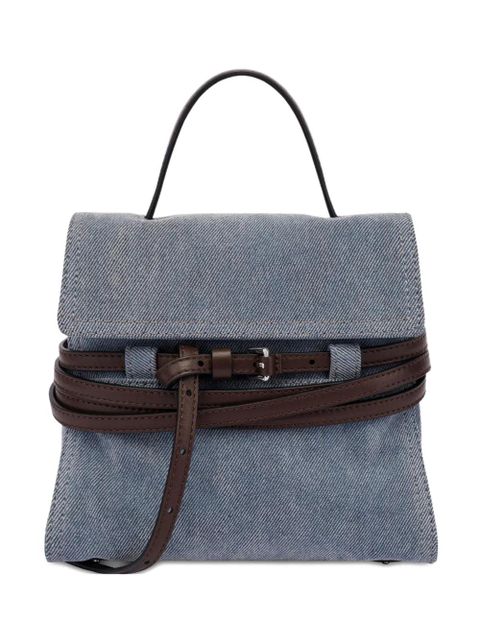 Moschino Tie Me tote bag - Blue - zdjęcie produktu nr 1