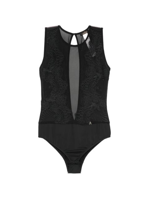 TWINSET flower-lace bodysuit - Black - zdjęcie produktu nr 1