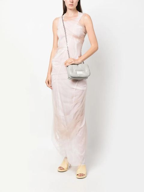 Maison Margiela small Glam Slam Flap cross body bag - Grey - zdjęcie produktu nr 2