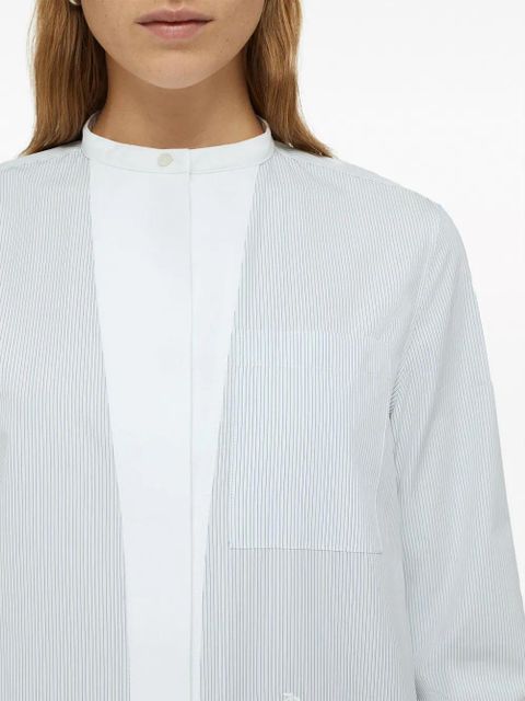Jil Sander striped cotton shirt - White - zdjęcie produktu nr 2