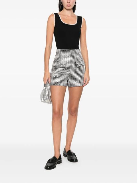 SANDRO zip-fastening shorts - Black