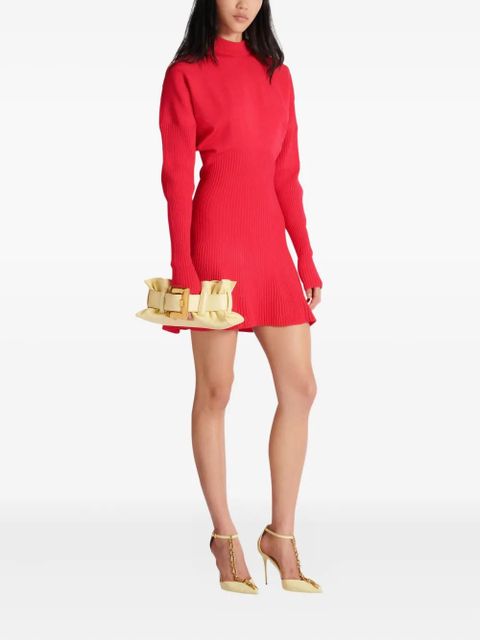 Balmain button-embellished knit dress - Pink - zdjęcie produktu nr 2