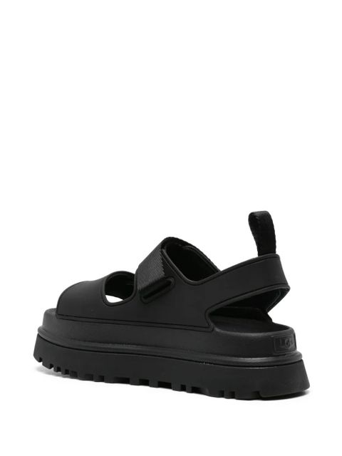 UGG Golden Glow touch-strap sandals - Black