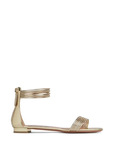 Aquazzura Sway sandals - Gold - zdjęcie produktu nr 1