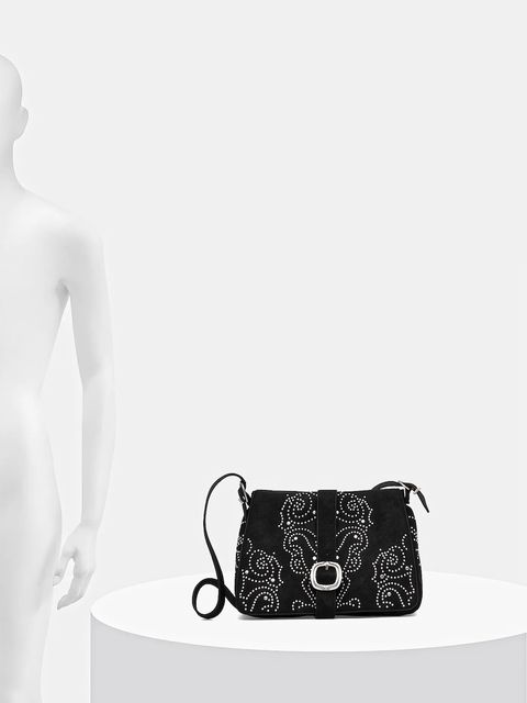 Desigual torebka POKER FACE POSADAS MI kolor czarny 25WAXPBH