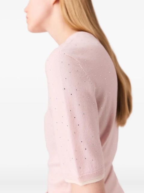 Maje short-sleeved top - Pink