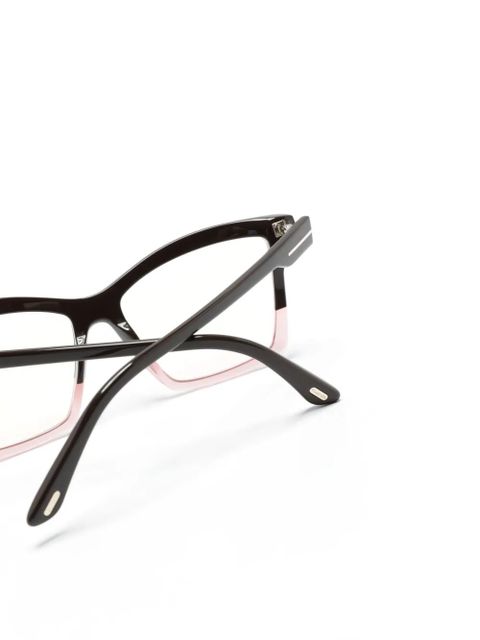 TOM FORD Eyewear square-frame glasses - Brown