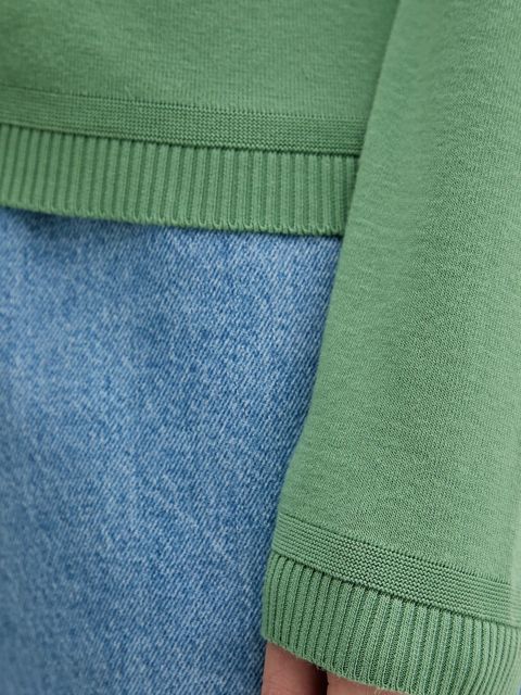 United Colors of Benetton kardigan bawełniany kolor zielony lekki 1091D5558