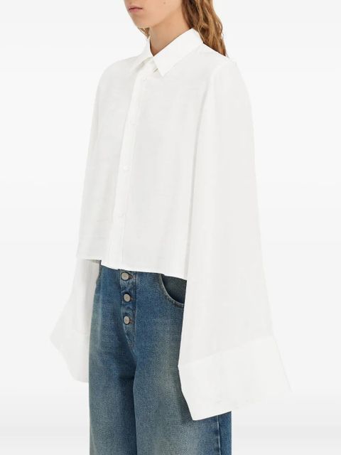 MM6 Maison Margiela long-sleeved shirt - White