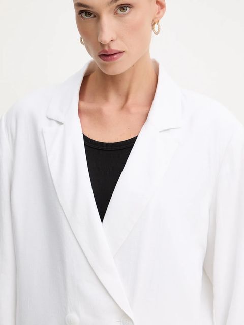 Gestuz marynarka z domieszką lnu