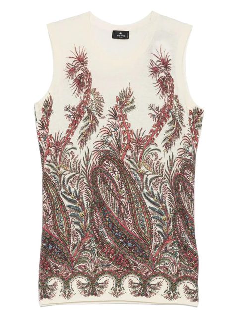 ETRO paisley-print top - Neutrals - zdjęcie produktu nr 1