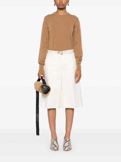 Jil Sander crew-neck cashmere jumper - Neutrals