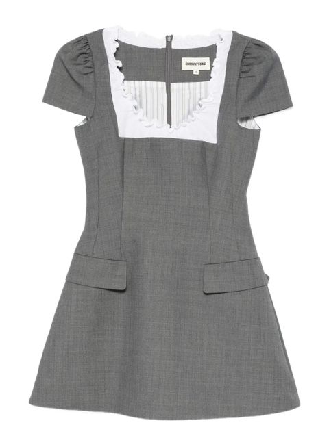 SHUSHU/TONG short sleeve mini dress - Grey - zdjęcie produktu nr 1