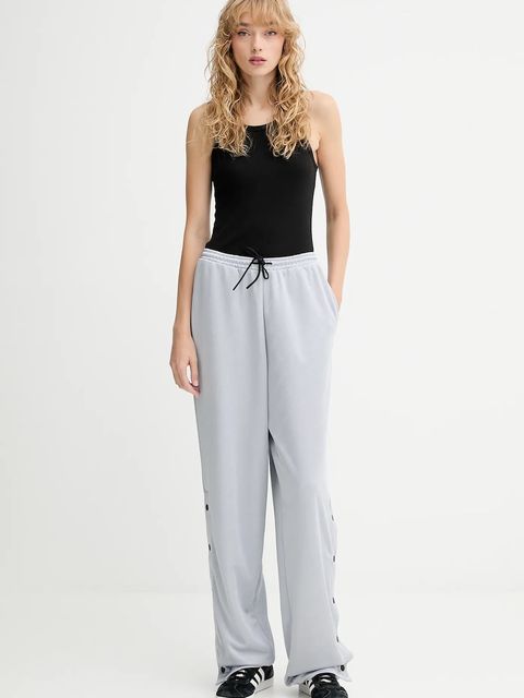 Hugo Blue spodnie dresowe damskie kolor szary wzorzyste 50546957