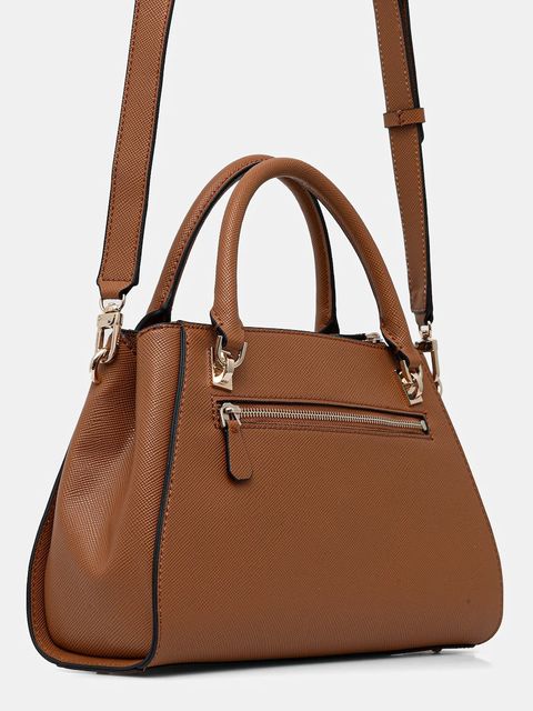 Guess torebka NOELLE kolor brązowy HWZG96 72070