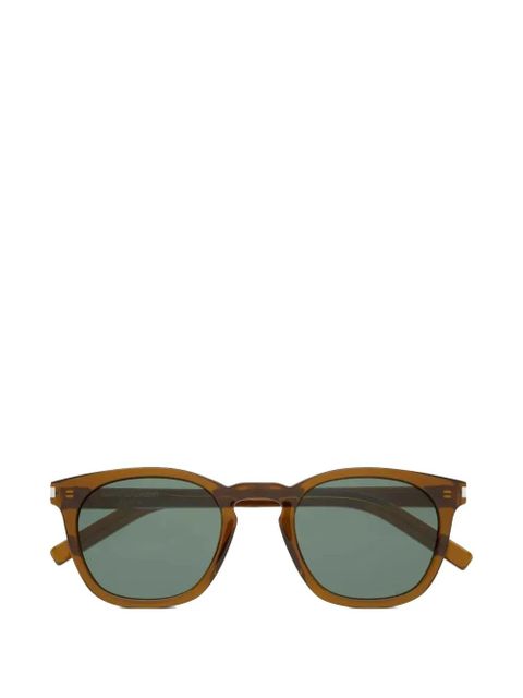 Saint Laurent Bold 28 round-frame sunglasses - Brown - zdjęcie produktu nr 1