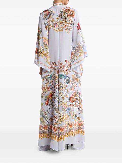 ETRO floral-print dress - Blue - zdjęcie produktu nr 2