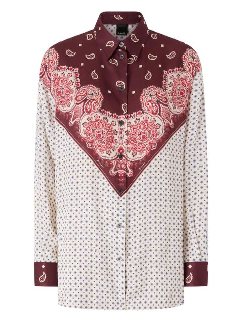 PINKO paisley print shirt - Neutrals - zdjęcie produktu nr 1