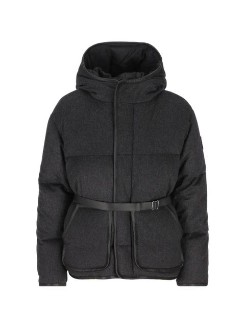 Tod's belted padded coat - Grey - zdjęcie produktu nr 1