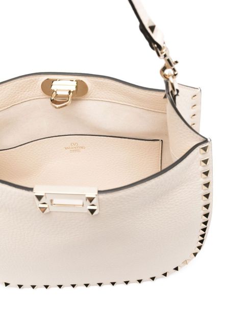 Valentino Garavani Rockstud shoulder bag - Neutrals