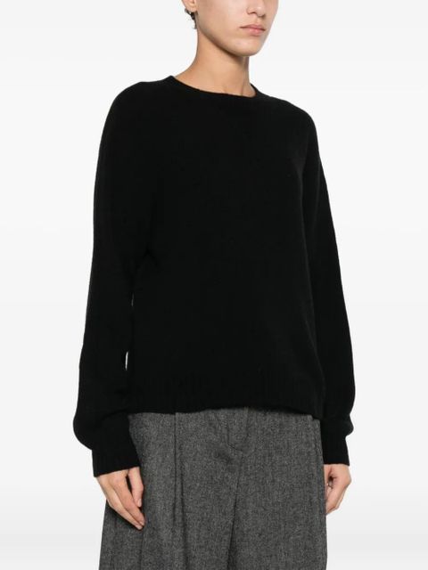 SOLOTRE round-neck sweater - Black